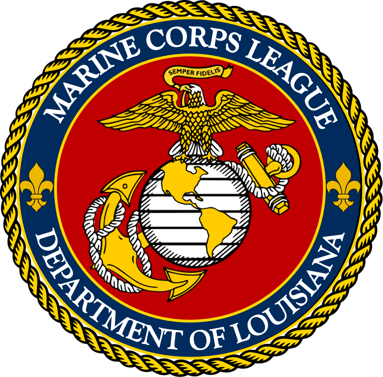 Marine Corps League Department of Louisiana logo